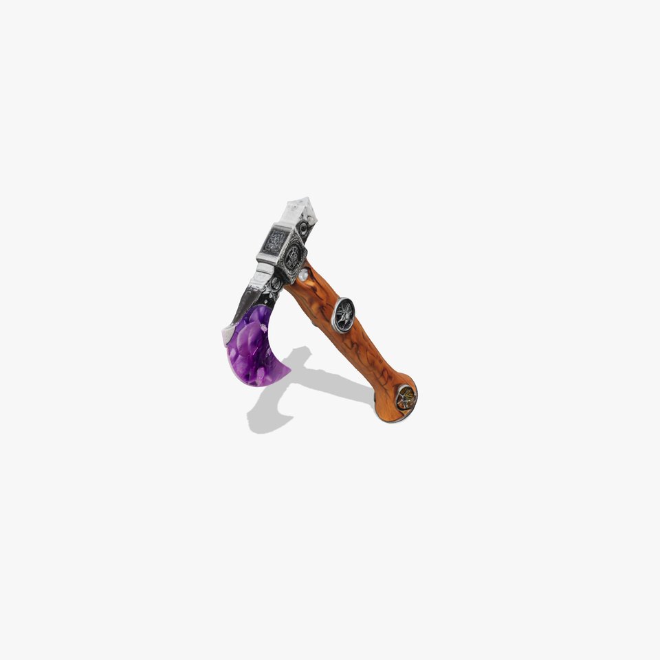 Fantasy Axe Model Pack with Amethyst Blade